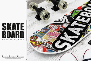 Skateboard Mockup 15