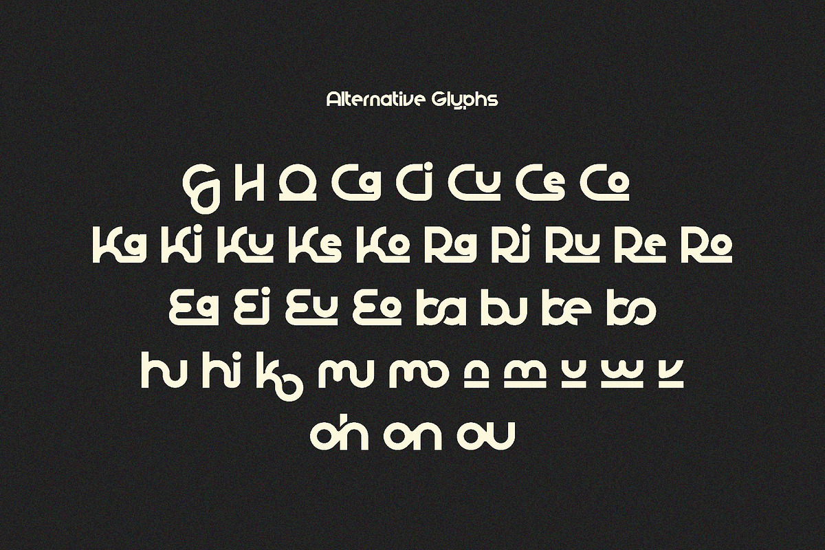 Giniloh - Unique Modern Sans, a Sans Serif Font by Boril Std (Photo 3 of 11)