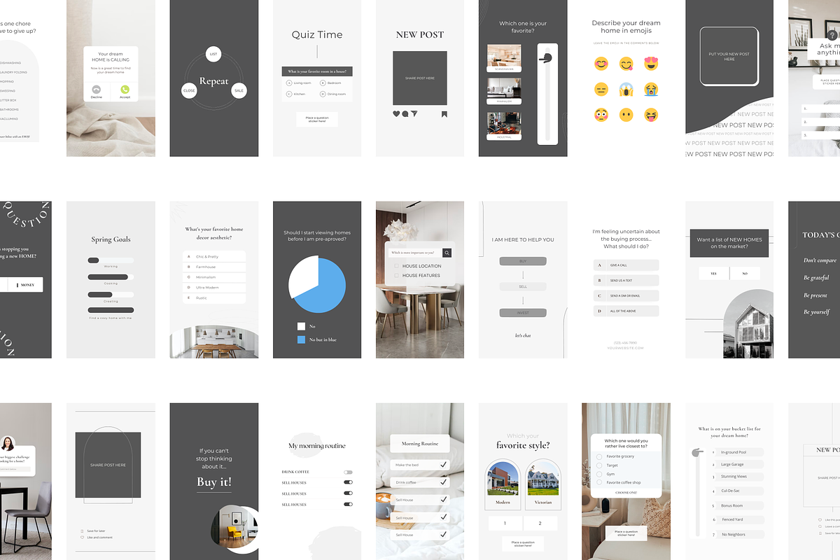 100 Call-To-Action Real Estate Pack, a Social Media Template by Estatik Designs (Photo 7 of 11)