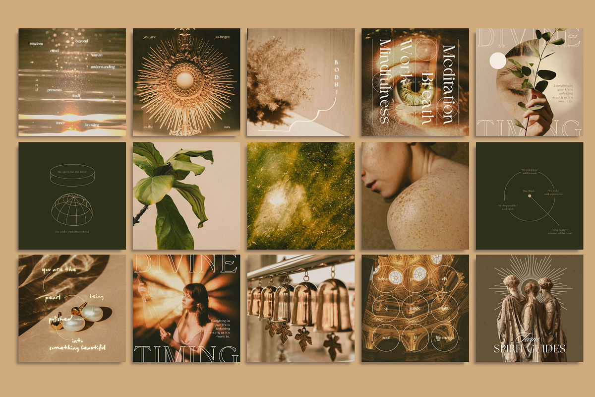 Spiritual Coach Social Media Bundle, a Social Media Template by The Flossy Finch (Photo 10 of 19)