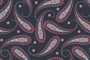 Fabric pattern with paisley, a Pattern Graphic by antalogiya (Thumbnail 5 of 5)
