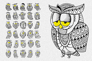30 Sleepy Owls, a Graphic by GODZILLARGE (Thumbnail 2 of 5)