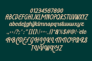 Fallbeil - Modern Script Typeface, a Script Font by Marvadesign (Thumbnail 7 of 10)