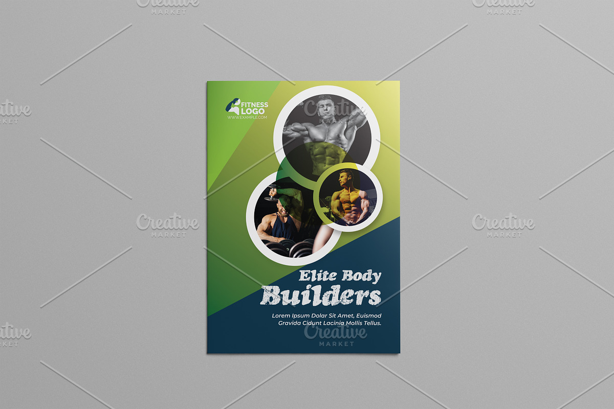 Fitness Plan Bifold Brochure, a Brochure Template by Cristal Pioneer (Photo 4 of 4)