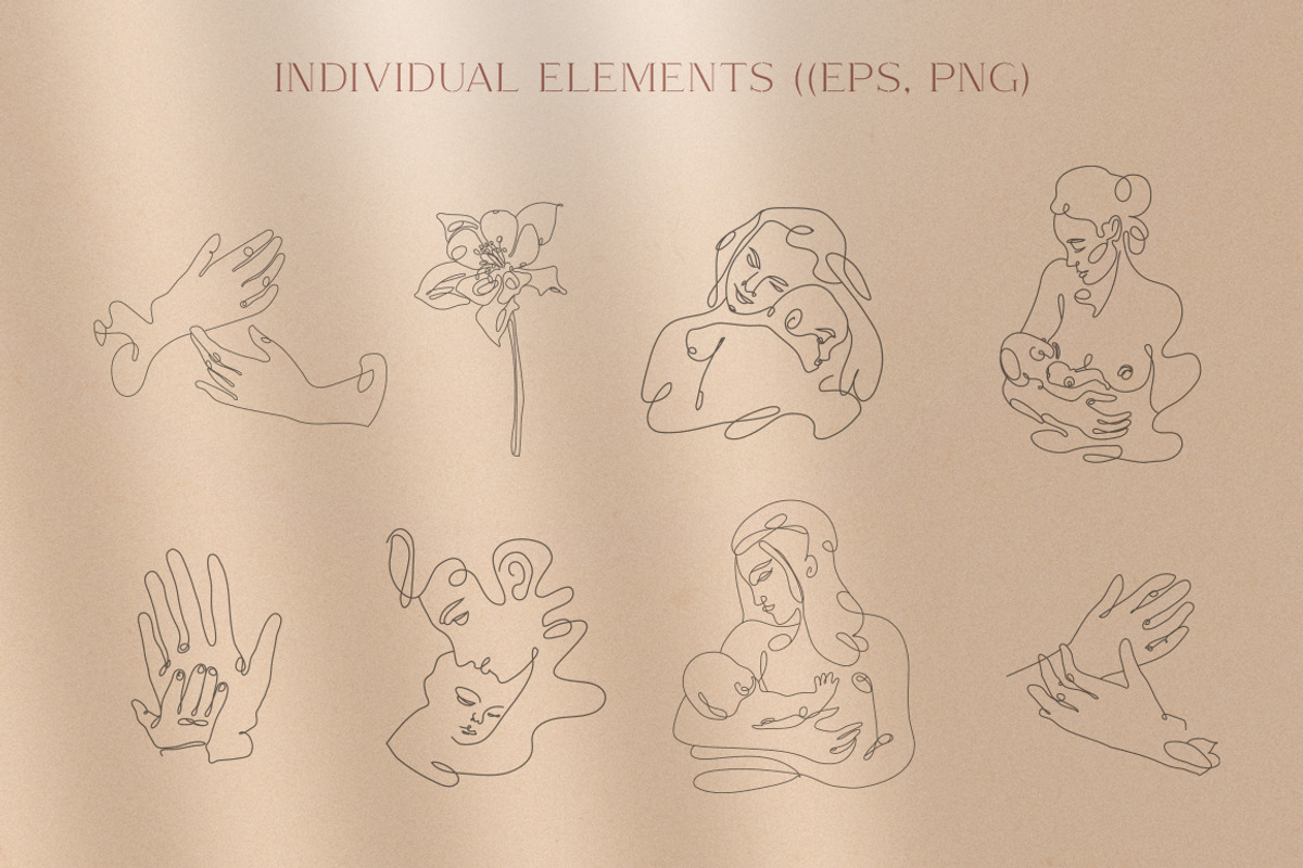 Abstract Line Drawing, a Poster Template by Anna's Lettering (Photo 9 of 14)