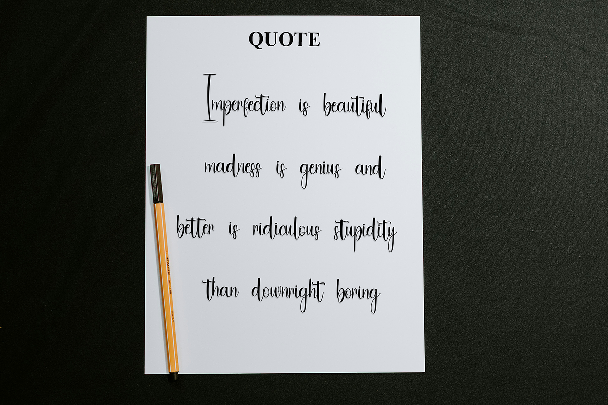 Freshtea, a Handwritten Font by FreshTypeINK (Photo 3 of 8)