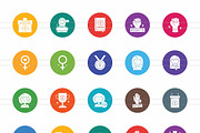 50 Women Day Round Filled Icons, an Icon by IconBunny (Thumbnail 2 of 2)