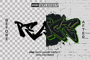 PSD Graffiti Text Effect Style, a Layer Style Add-On by Mockmenot (Thumbnail 2 of 2)