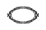 Elegant Oval Ornament Frame Bundle, an Illustration by jahid234 (Thumbnail 3 of 31)