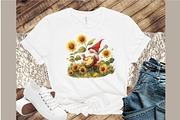 Watercolor Summer Garden Sunflower G, an Illustration by Sublimation Artist (Thumbnail 4 of 6)