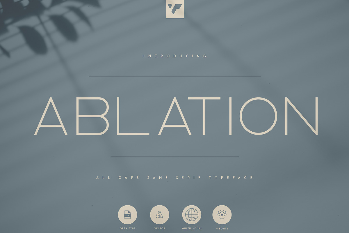 Ablation - Sans Serif Typeface, a Sans Serif Font by VP Fonts (Photo 1 of 10)
