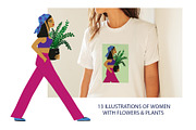 Strong & Beautiful. Plant Ladies., a Person Illustration by Annakniaz (Thumbnail 2 of 10)