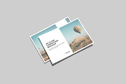 A5 Flyer Landscape Mockup, a Product Mockup by Graphiculon (Thumbnail 10 of 11)
