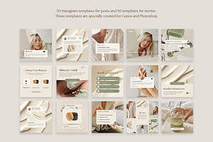 Skincare Beauty Instagram Template