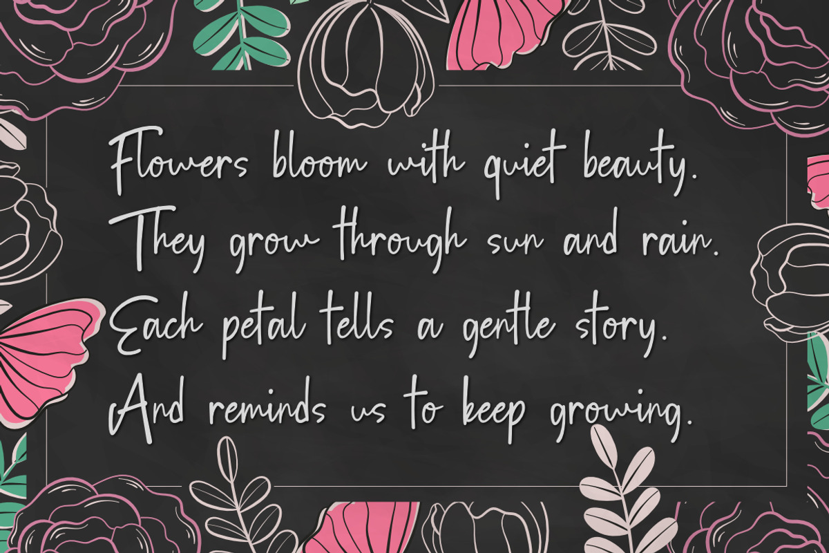 Hetalhya Scriptly – Script Font, a Script Font by Bayuktx (Photo 6 of 7)