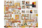 Mega Interior Frame Mockup Pack, a Household Mockup by Mockup Art Atelier (Thumbnail 43 of 60)