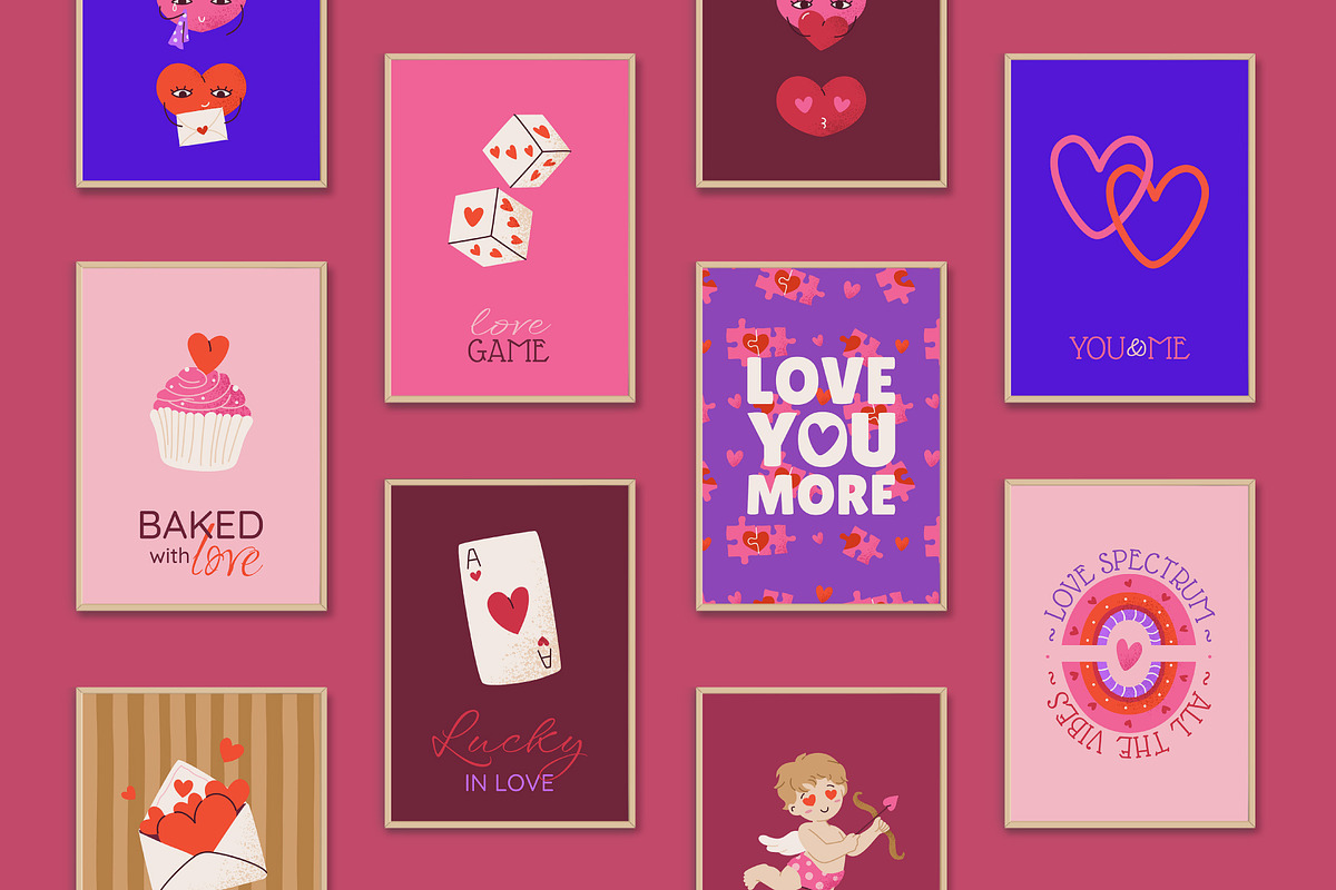 SUGAR AMORE Valentine’s Studio, an Object Graphic by IuliiaSavko (Photo 9 of 14)
