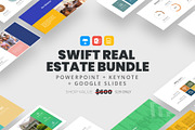 SWIFT Real Estate Bundle, a Presentation Template by slidequest (Thumbnail 1 of 13)