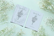 Simple thank you card template canva, a Card Template by DesignArts (Thumbnail 2 of 4)