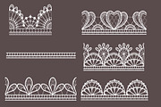 lace pattern brushes., a Pattern Graphic by Ajuga (Thumbnail 2 of 9)