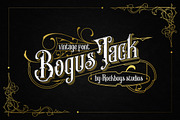 Bogus Jack - Blackletter Font, a Blackletter Font by RockboyStd (Thumbnail 1 of 13)