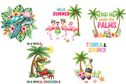 Summer Season Sublimation Quotes, an Illustration by DreamArtGraphic (Thumbnail 3 of 5)