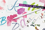 Procreate 5 Watercolor Brush Bundle, a Brush Add-On by RadekBroz (Thumbnail 8 of 9)