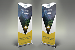 Camping - Roll Up Banners