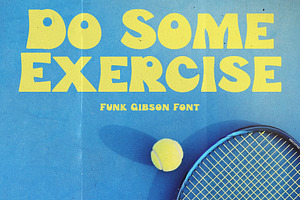 Funk Gibson - Display Font