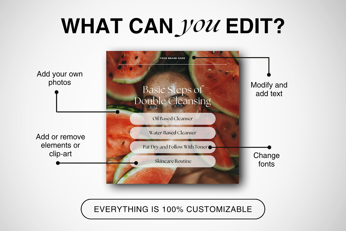 Med Spa Instagram Templates Bundle, a Social Media Template by DesignsbyMariaStudio (Photo 6 of 10)