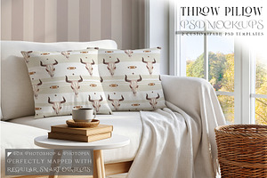 Throw Pillow Mockups