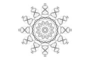 Handcrafted Mandala Design Pack, a Pattern Graphic by NJ Himel (Thumbnail 24 of 30)
