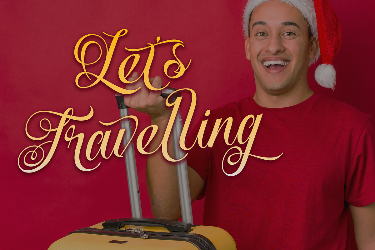 Mistletoe Magic, a Script Font by Letterara (Photo 9 of 13)
