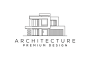 Architecture building logo vector, a Branding & Logo Template by PrastHF (Thumbnail 1 of 2)