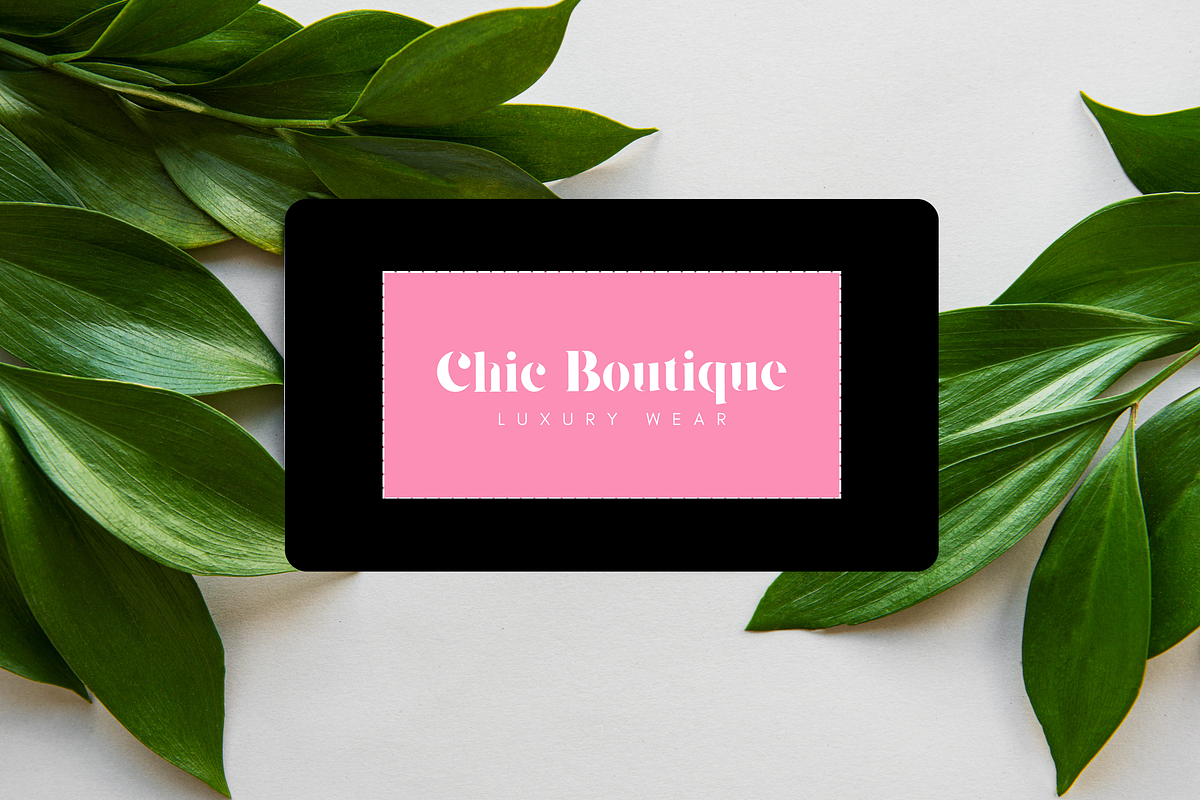 Black Pink Business Card Template, a Business Card Template by SunshineStudioBoutique (Photo 5 of 10)