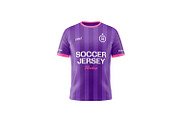 Soccer Jersey Mockups, a Shirt Mockup by artimasa (Thumbnail 2 of 5)