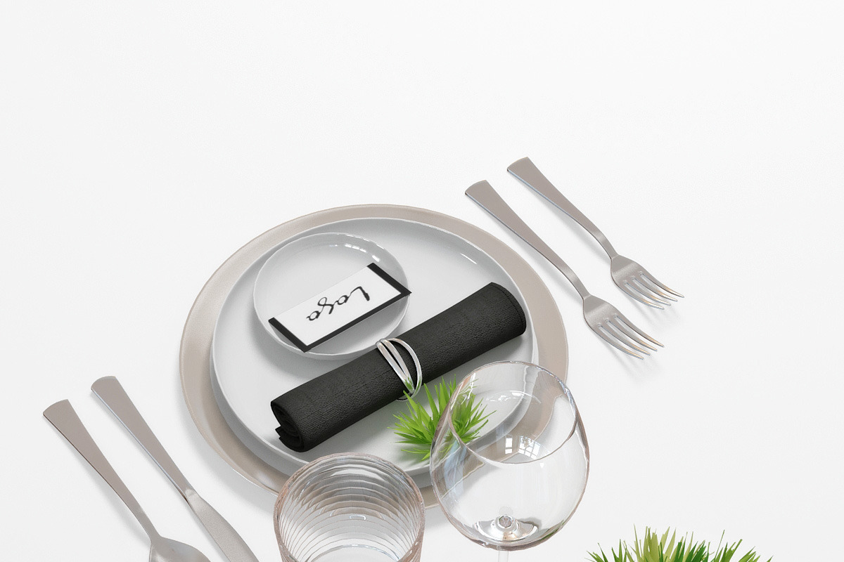 Tableware 02, an Object 3D Model by 3dcruz (Photo 9 of 9)