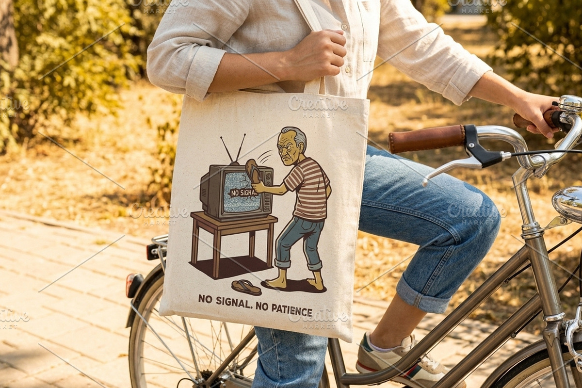 No signal, No patience, a Person Illustration by Vectorlina (Photo 3 of 4)