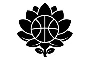 Basketball Lotus Emblem, an Object Graphic by Gfx_Store (Thumbnail 13 of 15)