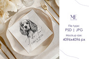 Cocktail Napkin Mockup Paper Napkin, a Mockup by Mie Mockup Studio (Thumbnail 6 of 7)