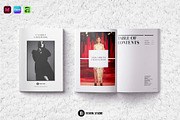Fashion Lookbook Canva InDesign, a Brochure Template by ID Vision Studio (Thumbnail 6 of 16)
