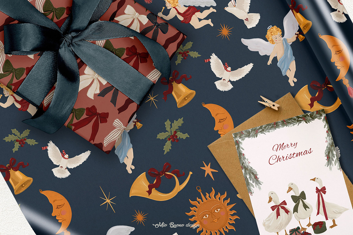 Hand-Painted Christmas Treasures, an Object Graphic by Mio Buono (Photo 12 of 14)