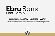 Ebru Sans Font Family
