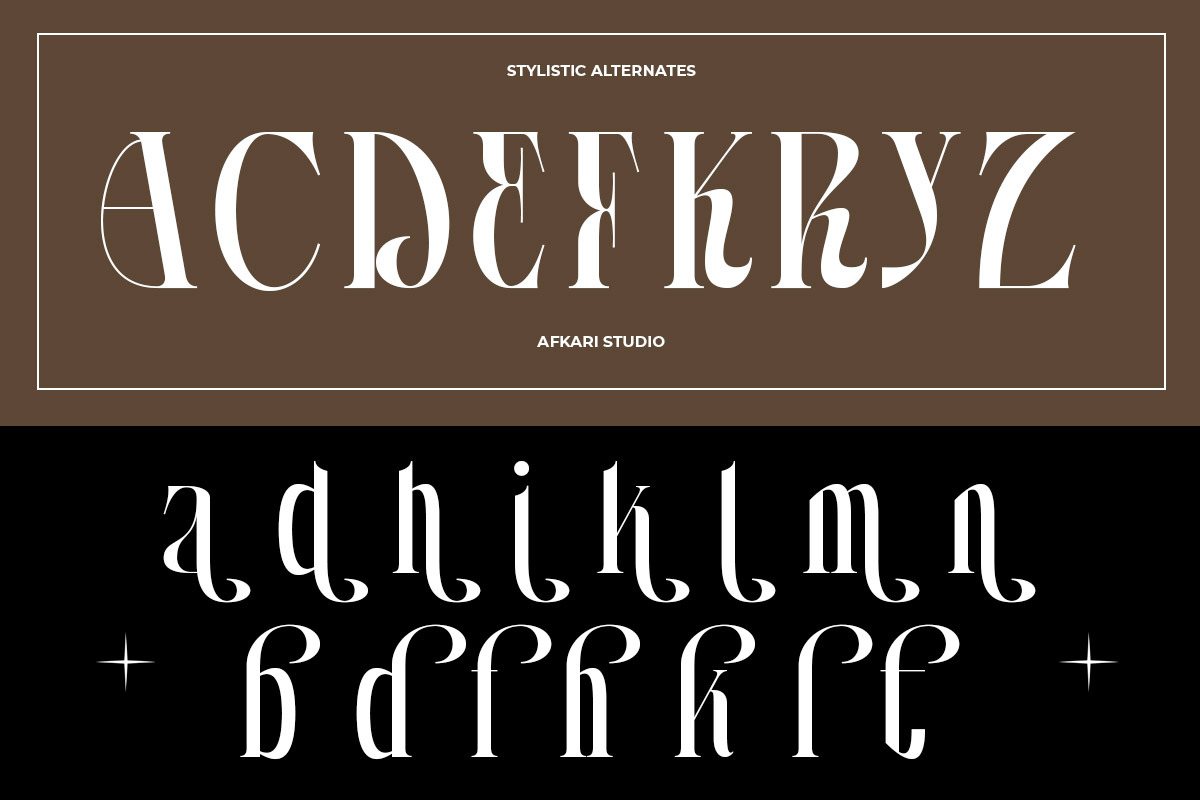 Almanac Zitole - Modern Serif Displa, a Serif Font by Afkari Studio (Photo 2 of 10)