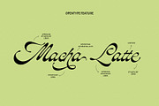 ED Mentasta - Script Typeface, a Script Font by Emyself Design (Thumbnail 3 of 12)