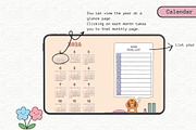 2026 Cute Digital Planner, a Templates & Theme by Sahara (Thumbnail 2 of 5)