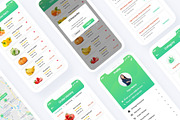 Supermarket Grocery Store Mobile App, an UI Kit Template by RiveupDigital (Thumbnail 5 of 6)