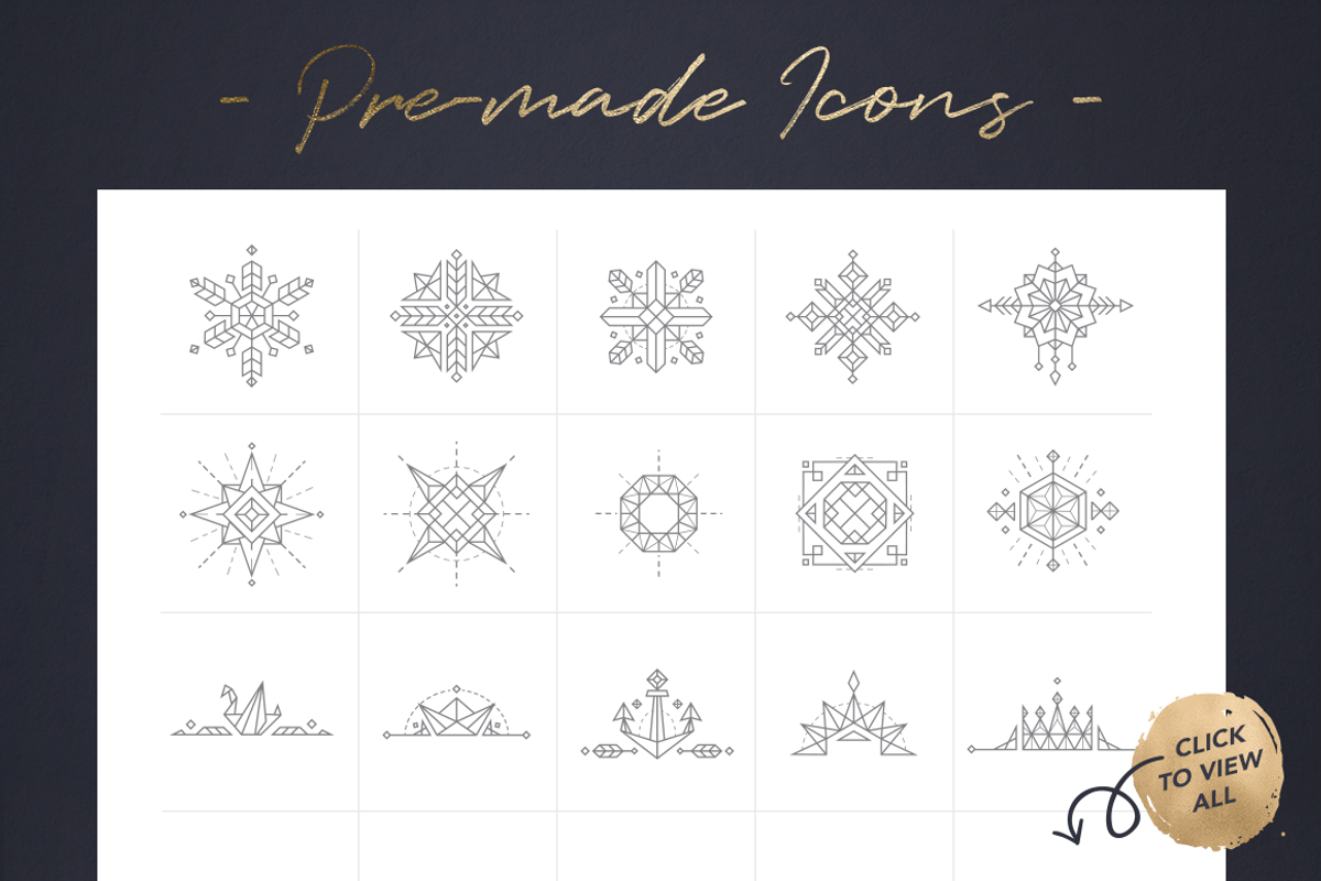 Logo & Icon Creator Pack, a Branding & Logo Template by Marigold Studios (Photo 5 of 9)