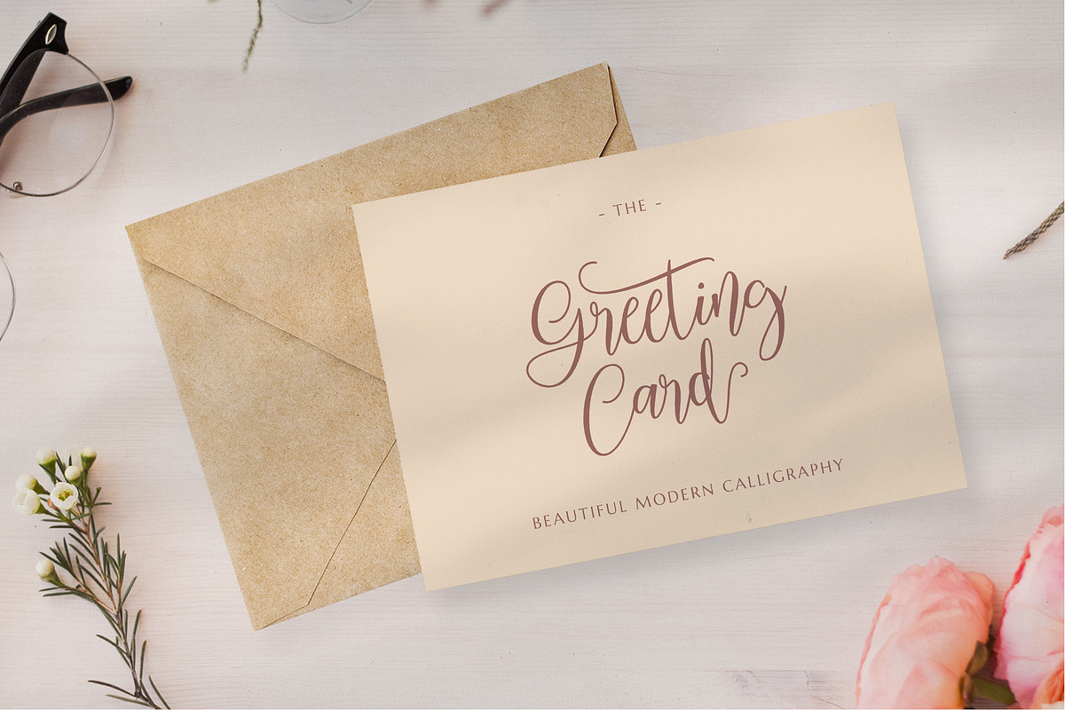 Mariposa Script Calligraphy, a Script Font by Rocket Template (Photo 9 of 15)