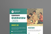 Company Overview Poster Template, a Poster Template by MightyDesign (Thumbnail 2 of 8)